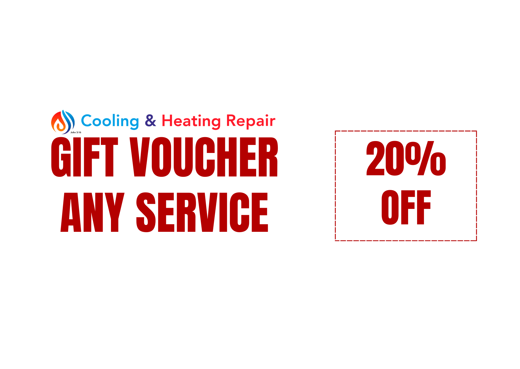 20% OFF HVAC Gift Voucher