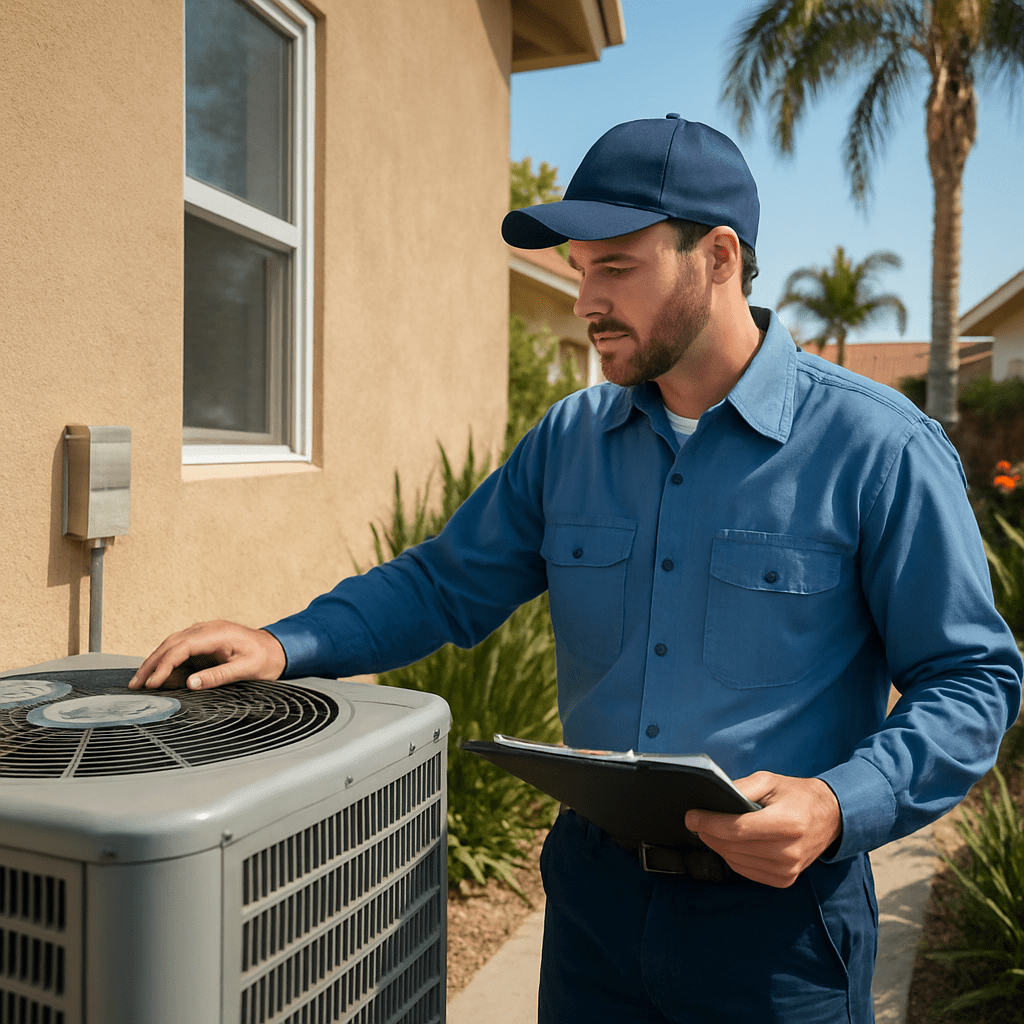 Homeowner contemplating air conditioner options